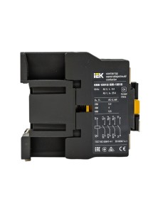 Контактор КМИ-10910 9А 230В/АС3 1NO IEK