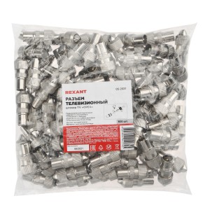 TV-разъем штекер без пайки Орех REXANT