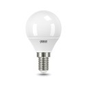 Лампа Gauss Elementary Шар 12W 950lm 6500K Е14 LED