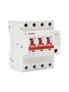 Дифавтомат YON max типа MDR, 3P+N, 30mA, 32A, хар-ка C, 6kA, тип A DKC