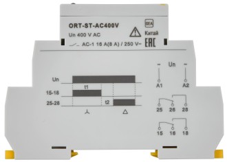 Реле пуска звезда-треугольник ORT 400В AC IEK