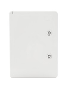 ПАНЕЛЬ ABS С ПЛАСТИКОВОЙ НЕПРОЗРАЧНОЙ КРЫШКОЙ 25X35X15