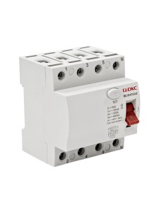 Устройство защитного отключения УЗО ВДТ YON MAX MDL100, 4P, 30mA, 63A, тип АC DKC
