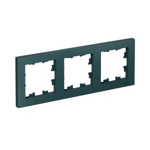 ATLASDESIGN 3-постовая РАМКА, универсальная, ИЗУМРУД