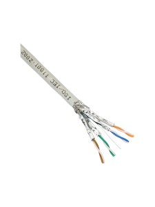 ITK Витая пара S/FTP кат.6A 4х2х23AWG solid PVC серый (305м)