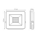 Прожектор Gauss Elementary 30W 2700lm 6500К 200-240V IP65 PROMO черный LED 1/10