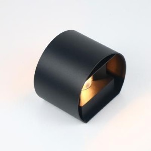 Фасадный светильник General GWL-G9-5-ROUND-IP65 Черный Круглый Лайтвэйв