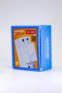 Реле напряжения с контролем тока Welrok VI-50 red