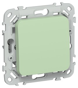 FLITE Выключатель 1-клавишный 10А ВС11-1-0-ФлФ фисташковый IEK