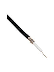 Кабель коаксиальный RG-6U+CU 48х0.12 (75 Ом) наружн. Ч 305м (м) REXANT