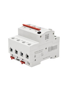 Дифавтомат YON max типа MDR, 3P+N, 30mA, 20A, хар-ка C, 6kA, тип A DKC