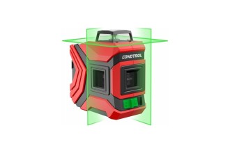 Нивелир лазерный GFX 360 (Зеленый / 30/60 м / 3 луча / +- 0,3 мм/м/ Чехол), CONDTROL