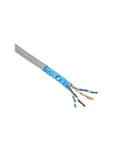 ITK Витая пара F/UTP кат.5E 4х2х0,52 solid PVC серый (305м) РФ/Т