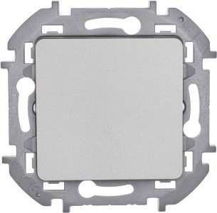 INSPIRIA Переключатель 1-клавишный перекрестный схема 7 10АХ алюминий