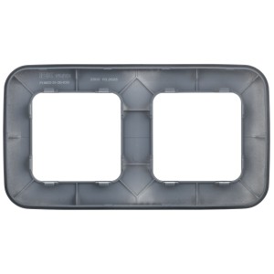 FLITE Рамка 2-местная РУ-2-А-ФлМ маренго IEK