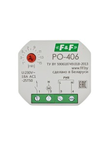 Реле времени программируемое PO-406