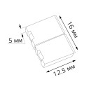 Набор коннекторов Gauss для светодиодной ленты 10mm 5050 IP20 5 шт. в упак. 1/3000