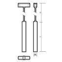 Низковольтный трековый светильник MTR16 2416P-1m 16W 4000K 24° BL IP20