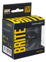 BRITE Розетка USB A+C 18Вт РЮ11-1-БрГ графит IEK