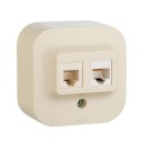 РОЗ RJ11+RJ45 КАТ 5 UTP СЛНК