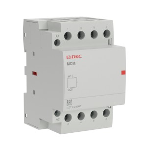 Модульный контактор YON MCE 4P 63A 4НО управляющее напряжение 240В 50Гц DKC