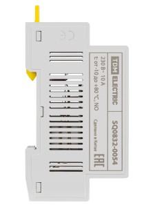 Термостат модульный ТМ-1 NO (охлаждение) на DIN-рейку, 10 А, 230 В, от -10 до +80 °C TDM
