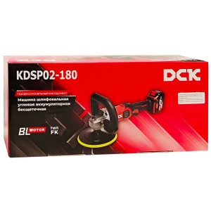 Полировальная машина аккумуляторная KDSP02-180 DCK (KDSP02-180(TYPE FK))