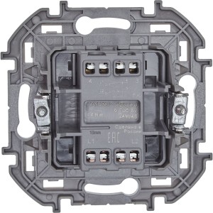 INSPIRIA Переключатель 1-клавишный перекрестный схема 7 10АХ алюминий