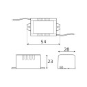 Блок питания Gauss Basic 12V 5W IP67 1/250