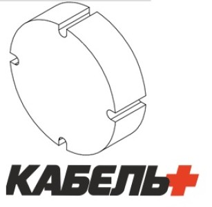 Заглушка для подрозетников вспененный  полиэтилен d67 (10 штук)
