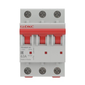 Выкл. нагр. модульный YON MD63P 3P 40А DKC