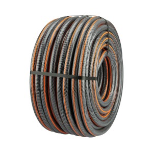 Шланг поливочный ПВХ 3-х слойный армированный 3/4" 50м Стандарт ЧЕТЫРЕ СЕЗОНА