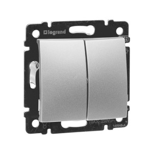 Выключатель 2клав АЛМ VLN