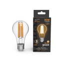 Лампа Gauss Filament А70 30W 3000lm 2700К Е27 LED