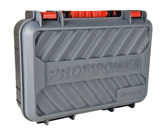 Аккумуляторный бесщеточный шуруповерт E0146 PROFIPOWER MKBL-18BT (18В,Li-ion-2шт, 2.0Ач, 0,8-10мм,40нм,магнитная бита, З/У, в кейсе)