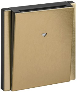 FORTE&PIANO Выключатель карточный 30А FP643M металл шампань IEK