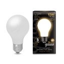 Лампа Gauss Filament А60 10W 820lm 2700К Е27 milky LED