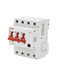 Дифавтомат YON max типа MDR, 3P+N, 30mA, 10A, хар-ка C, 6kA, тип A DKC