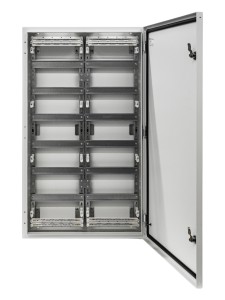 TITAN 5 Корпус металлический ЩРн-144 (2х72) 960х570х140мм IP54 белый (одна дверь) IEK