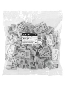 Площадка под хомуты для прямого монтажа (100 шт.) серая TDM