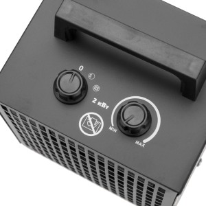 Пушка тепловая электрическая, квадратная, PTC, 2кВт REXANT