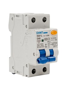 Диф. автомат NB1L 1P+N C40 30mA тип AC 10kA (36mm) (R)