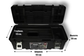 ЯЩИК ДЛЯ ИНСТРУМЕНТОВ 17181010 SKRZYNKA NARZ. HAWK -BLACK-STD EUROPRO