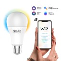 Лампа Gauss Smart Home A60 10W 1055lm 2700-6500К E27 изм.цвет.темп.+диммирование LED 1/10/40