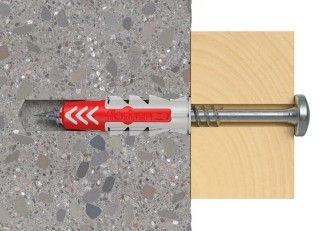 Дюбель распорный Fischer DUOPOWER 10x50 DIY (упак.50шт) (535456)