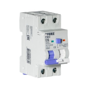 FMO-EM-1P+N 16A 30mA 10kA тип A, х-ка C, 2M Дифавтомат
