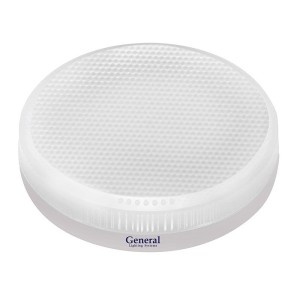 Лампа Светодиодная General GLDEN-GX53-9-230-GX53-6500 1/10/100 Рассеиватель Призма