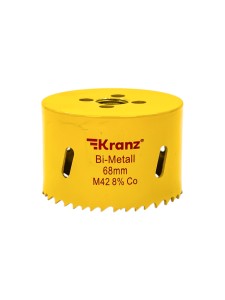 Коронка Bimetal 68мм KRANZ, KR-92-0235