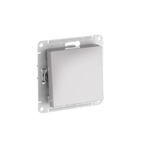 ATLASDESIGN AQUA 1-клавишный ПЕРЕКЛЮЧАТЕЛЬ, IP44, сх.6, 10АХ, мех., быстрозажим. клем., АЛЮМИНИЙ