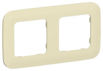 FLITE Рамка 2-местная РУ-2-А-ФлН навахо IEK